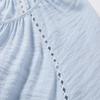 Women's French Textured Babydoll Blouse