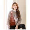 Leisure Large Capacity PU Soft Leather Crossbody Bag