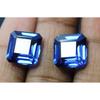 Natural 16.20 Ct Blue Sapphire   Square Cut Loose Gemstone