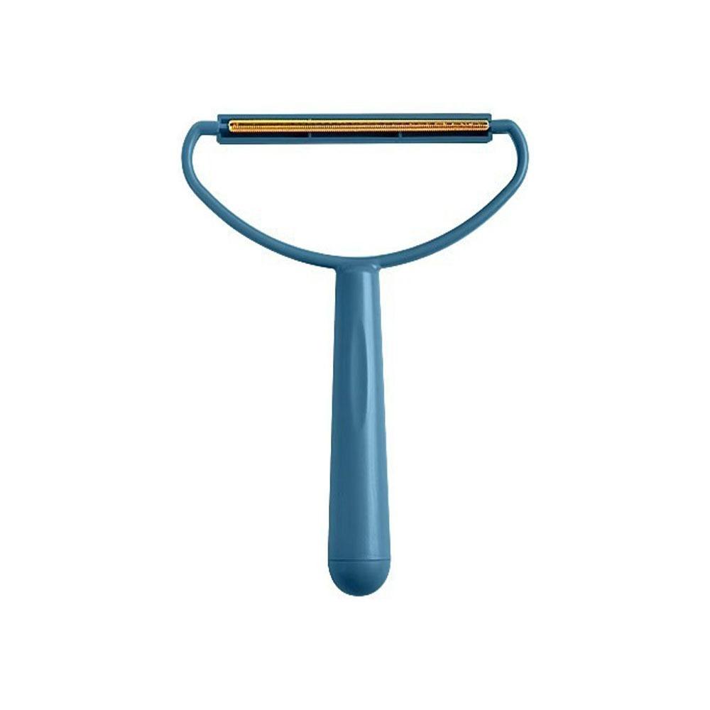 

Double-Side Lint Remover Portable Fluff Remover Carpet Wool Coat Clothes синий