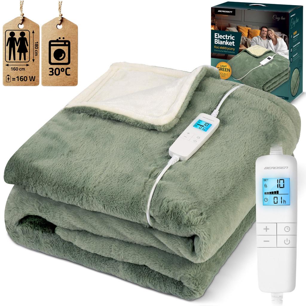 Electric blanket 180 x 160 cm Berdsen BD-962