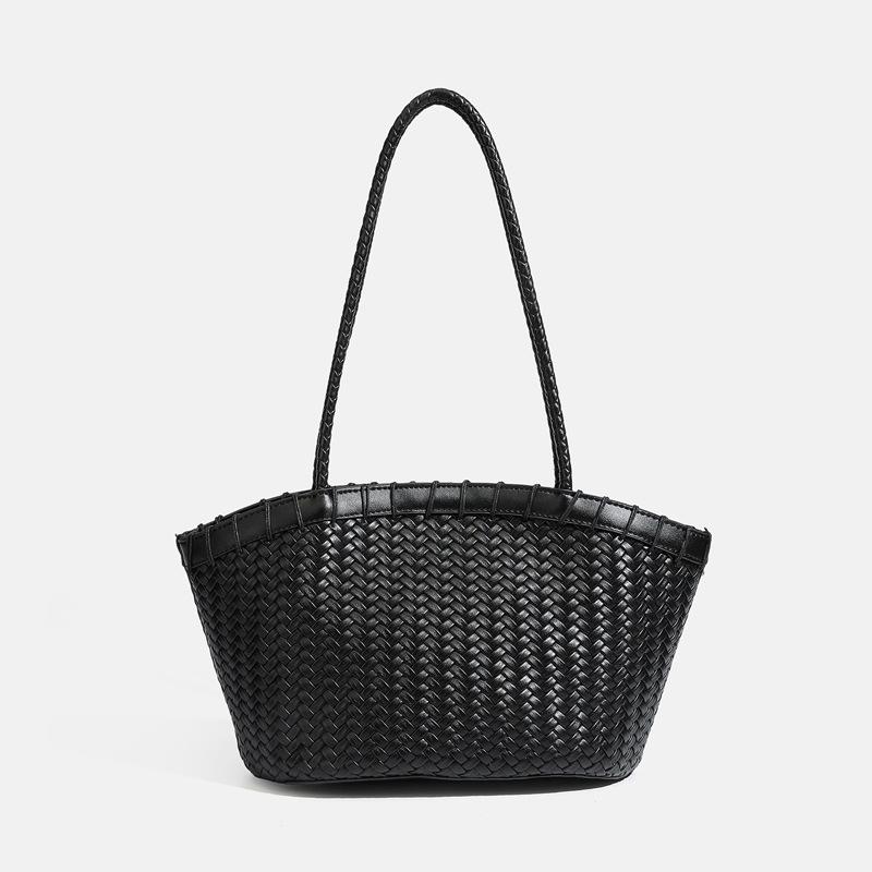 Borsa Cesta per Verdura Portatile - Elegante Borsa a Spalla da Pendolare Stile Guscio
