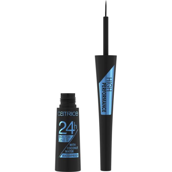Catrice Brush Eyeliner 24h Waterproof 010 Ultra Black 3ml