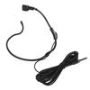 6.35mm Earhook Microphone Ergonomic Dynamic 16.4ft Wired Headset Microphone for Karaoke Speakers Amp