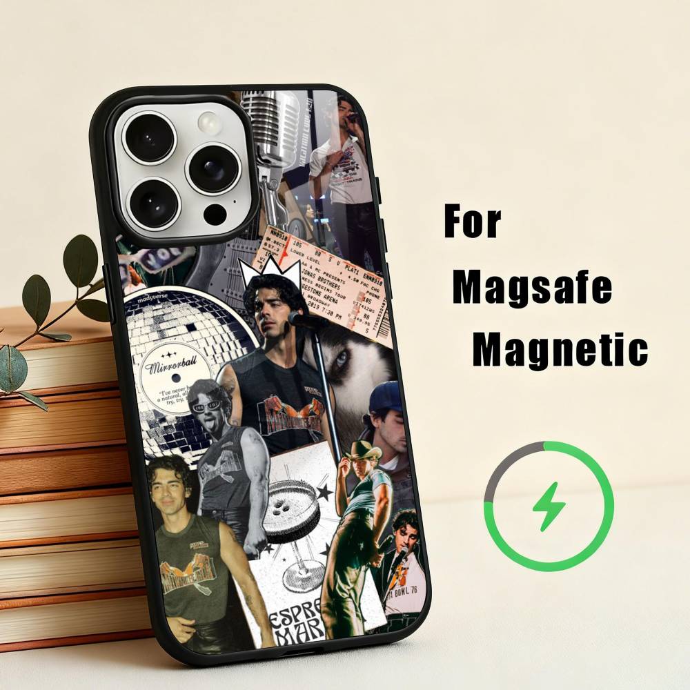 Singer J-Joe J-Jonas   Phone Case For iPhone 17,16,15,14,13,12,Plus,Pro,Max for Magsafe Magnetic Wireless Charging