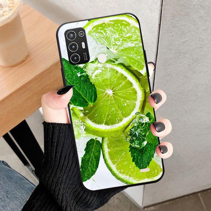 Soft Case For ZTE Blade A52 Shockproof Protective Back Cover For ZTE Blade A52 Fashion Painted TPU Silicone Phone Case Cover