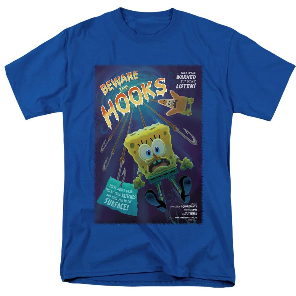 SpongeBob SquarePants - Beware The Hooks - Men Children s T-shirt 140