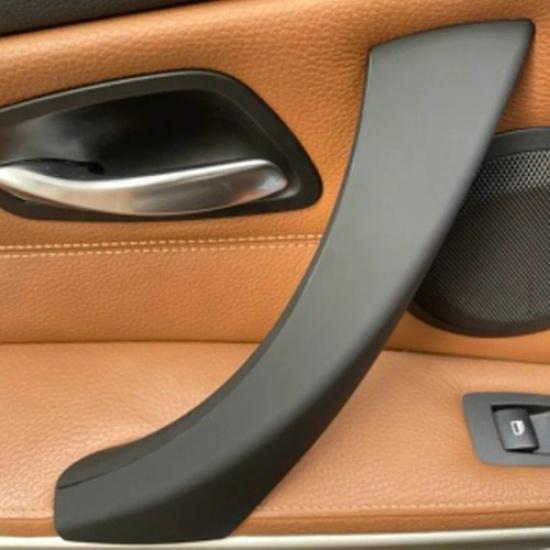 Black Rear Left Car Door Handle Interior Fits 2004-2012 BMW E90/E91/E92 3-Series