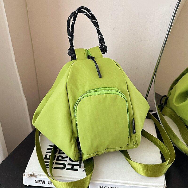 

Outdoor lightweight small backpack women s one pack three-purpose travel small backpack lightweight waterproof commuter shoulder satchel зелёный