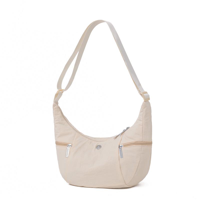 New nylon dumpling bag women's one-shoulder fashion casual versatile large-capacity sports crescent bag croissant bag crossbody bag