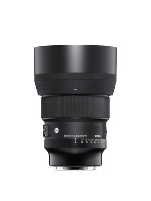 Sigma SIGMA Sigma Sony Objektiv 85mm DG DN Pevné ostření Teleobjektiv Plný formát Art Bezzrcadlovka Speciální E-Mount F1.4