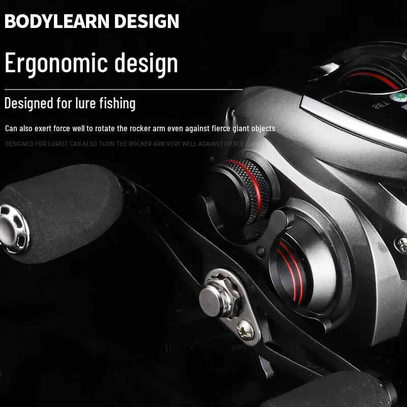Suoerlun Solar USB Digital Display Baitcasting Reel
