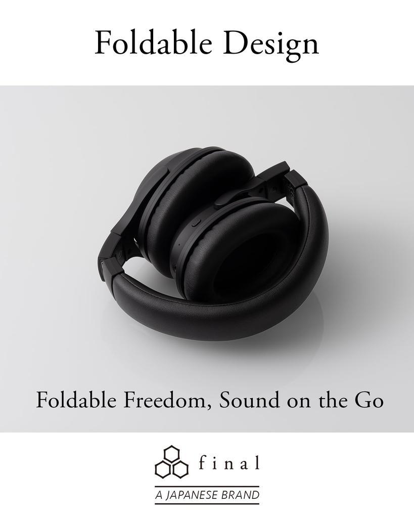 final UX2000 Bluetooth-Kopfhörer mit Geräuschunterdrückung, , geringer Latenz, 60h Zeit (Sahne)