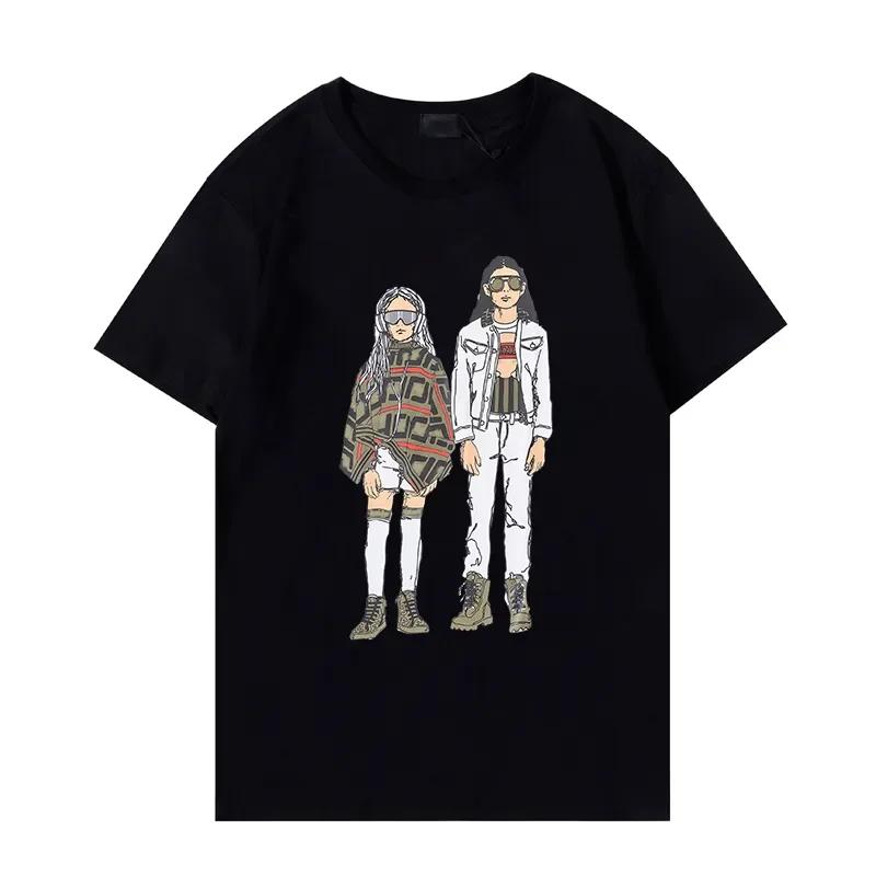 Heren T-shirt Designer Heren Dames Shirt Mode T-shirt met Letters Casual Zomer Korte Mouw Koppel T-shirt Kleding