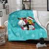 1Pc Christmas Minion Unicorn Blanket Soft Throw Blanket For Home Bedroom Bed Sofa Travel Office Solid Christmas Blanket