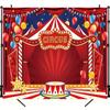 Circus Party Background Cloth Theme Party Decoration Background Circus Party Background