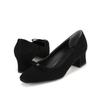 BARBARA Leather Suede 5cm Pumps Bbh708bk
