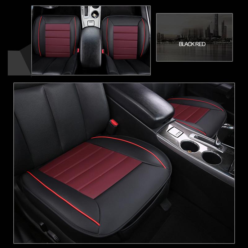 Car Seat Cushion Multi-Color With No Backrest Breathable Pu Single Seat Cushion