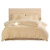 2025 New Winter Faux Rabbit Fur & Milk Velvet Flannel Bedding Set: Thickened, Warm, 4-Piece, Includes Fitted Sheet