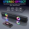 T-WOLF B320 Bluetooth Desktop Speaker with Heavy Bass & RGB Lights