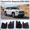 Black Plastic Car Mud Flap Set for 2023-2025 Feng