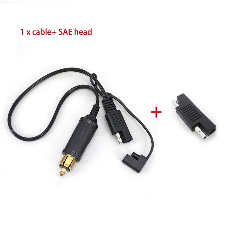DIN Powerlet Stecker zu SAE Batterieadapter-Verbindungskabel für Motorrad mit SAE zu SAE Adapter