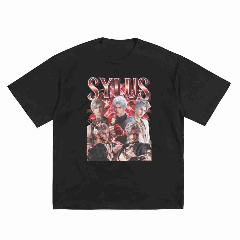Sylus Deepspace Otome Game Anime 90s Short Sleeve Tee 100% Cotton T-Shirt