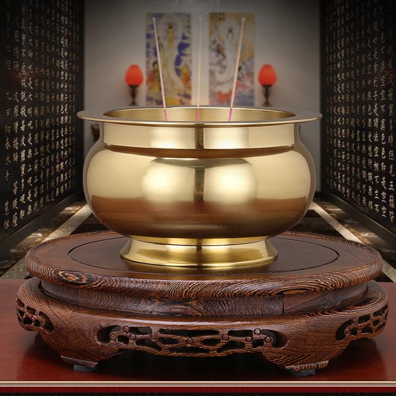 1PCS Metal Incense Burner High end Household Worship and Buddha Worship Indoor Incense Burner