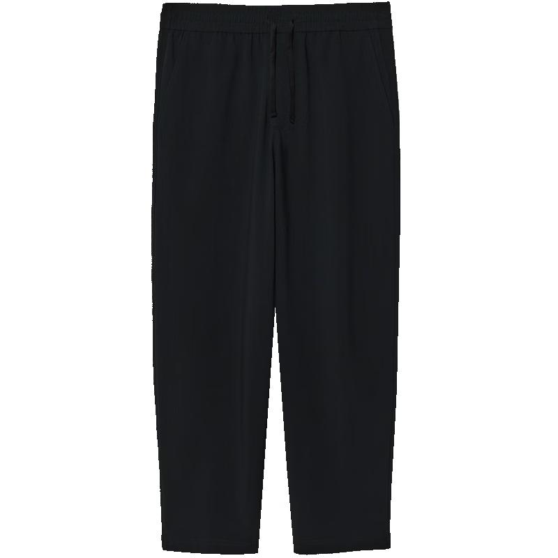 

Jack & Jones Men s Seersucker Drawstring Straight-Leg Pants 31