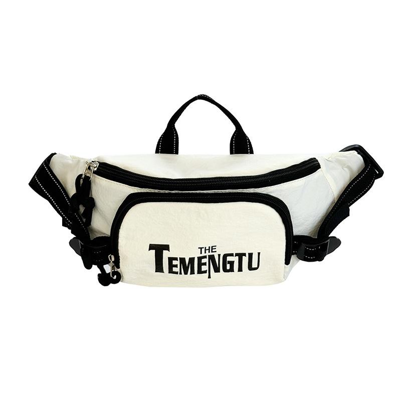 Women's Sport Chest Bag Letter Printed Crossbody Bag