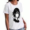 Anime Girl Wounisex's Cotton T Shirt, Pure Cotton Premium Print, Durable, Casual And Fashionable, Featuring Cute Anime Girl Design, Soft And Comfortab