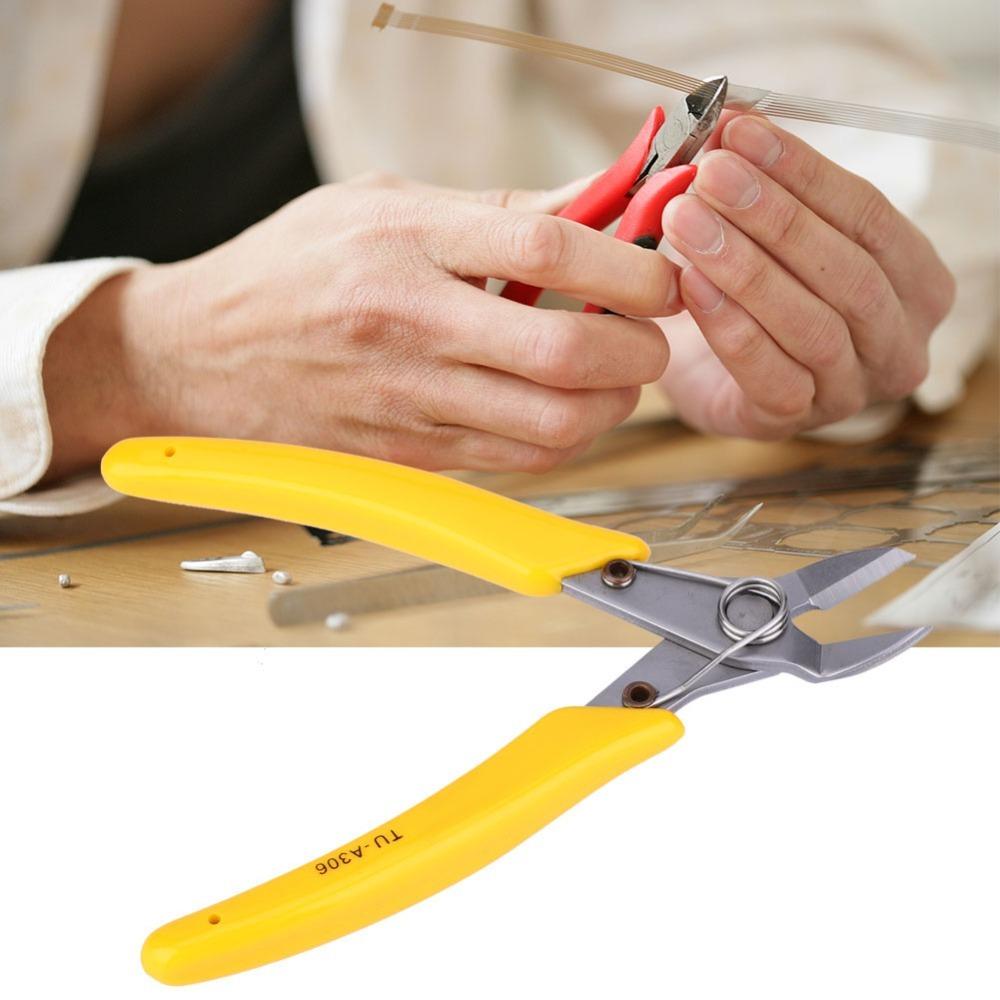 Stainless Steel Wire Cutter 6 Inches Side Cutter Cable Cutting Pliers Electronics Cutting