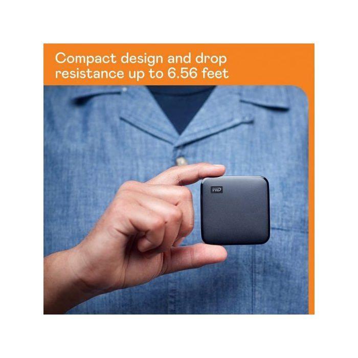 Wd elements se 1 tb disque dur externe ssd 2,5 usb 3.0 noir wdbayn0010bbk-wesn