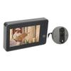 Peephole Camera 4.3in IPS Screen 1080P Infrared Night Vision Video Doorbell Viewer Two Way Audio
