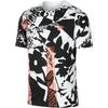 Sportswear Splash Ink Printing Casual Sports Round Neck Short Sleeve Multicolor Multi-color Men's BQ0119-100
