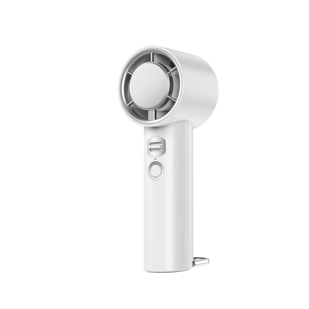 Portable High-Speed 100-Speed USB Rechargeable Handheld Fan with Strong Wind Turbine