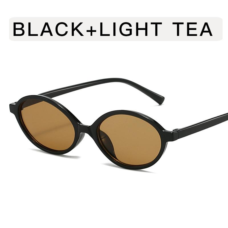 Vintage Stylish Sunglasses Women Oval Shape UV Protection Women's Sun Glasses Fashion Trendy Sunglass Women