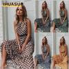 Mode Zomer Lente Mouwloos Ronde Hals Casual Jurken Uniek ontwerp