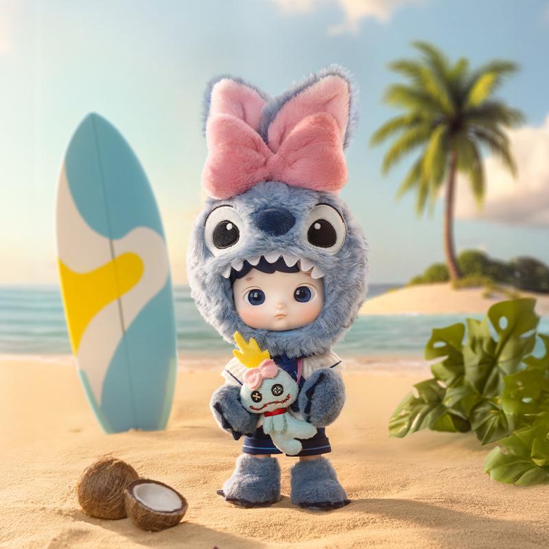 New POP MART Hacipupu Stitch 1/8 Action Figure Toy Trendy Figures PPMT-2505-0037