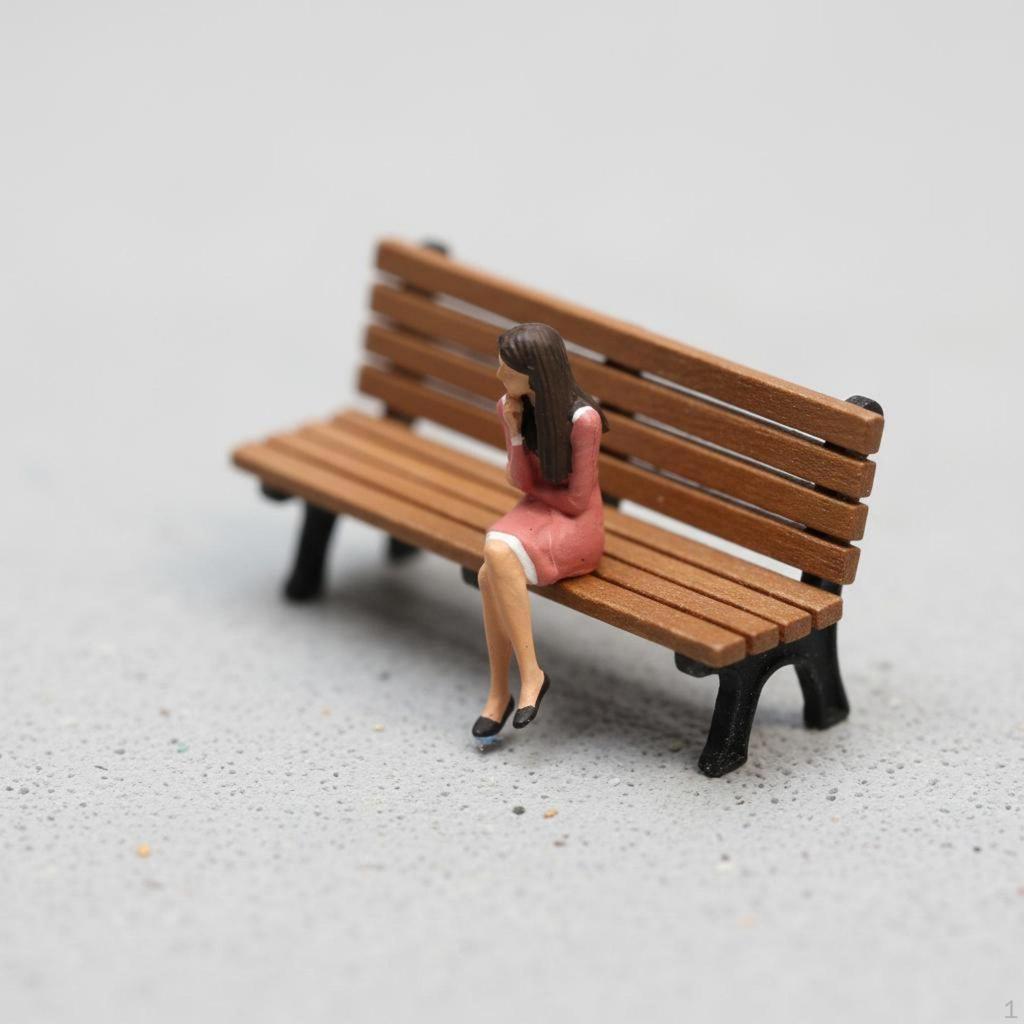 1:87 Sand Table Figure Collectible 1:64 Scale Miniature People High Detail Resin Model for