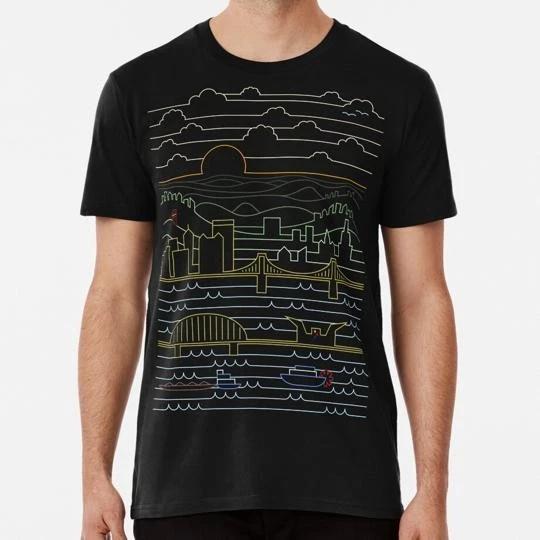 

Pittsburgh Skyline S to 5XL Made in the USA TTshirt 4XL