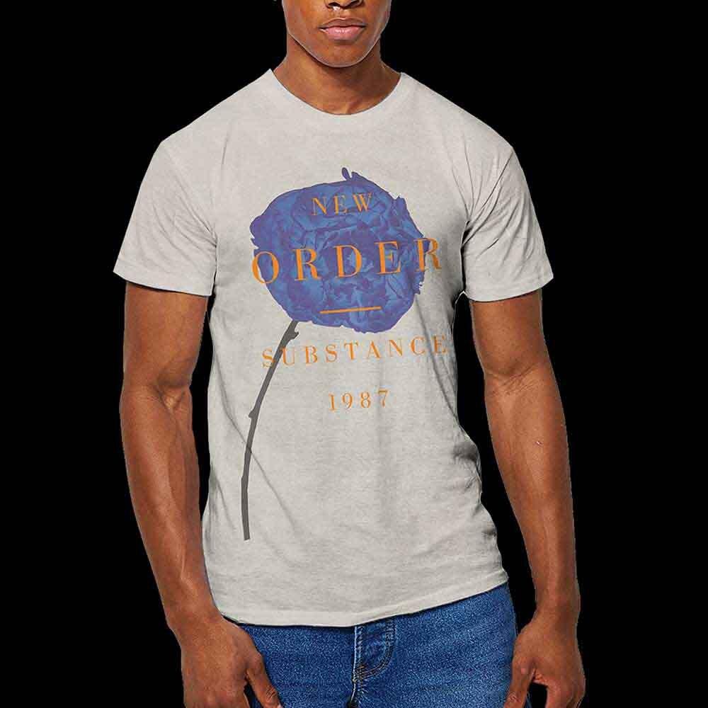New Order Unisex T-Shirt: Spring Substance (Dip-Dye) (X-Large) 3XL