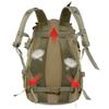 Mochila de Camping para Hombre Bolsas de Viaje Táctica Molle Mochila de Escalada Senderismo Exterior Reflectante Hombro Pesca Bolsa para Portátil