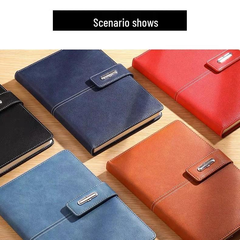 Customizable A5 PU Business Notebook Gift Box for Office Meetings and Souvenirs