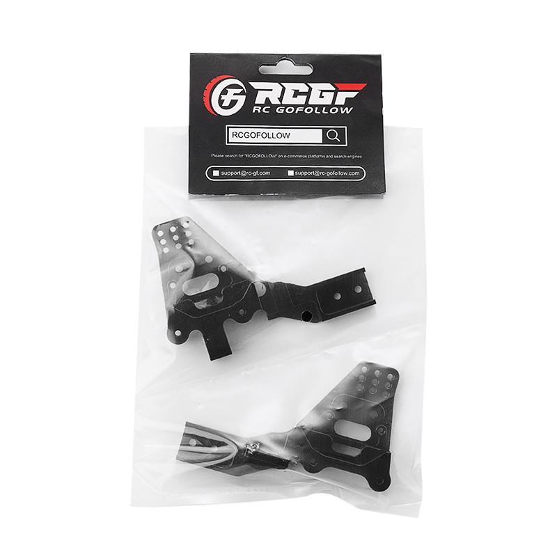 2piece 1/10 Front Shock Tower RC Upgrade Part Aluminum Alloy Adjustable Rc Front Shock Tower For GEN8 RC Car Part