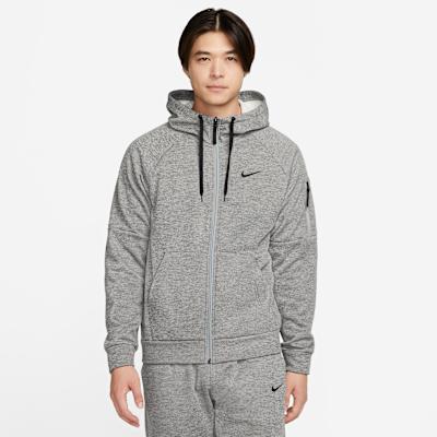 Куртки Nike Мужские Серые С капюшоном Умеренные Другое XL