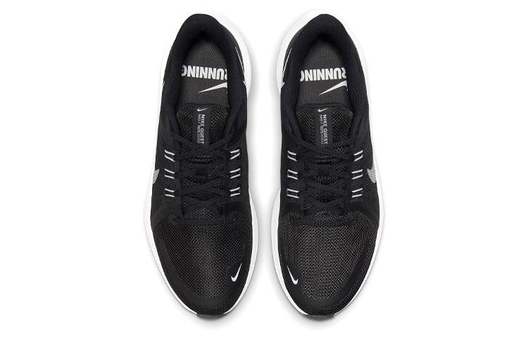 Women's Sneakers Nike Quest 4 Black White (Women's) Black/Dark Smoke Grey/White