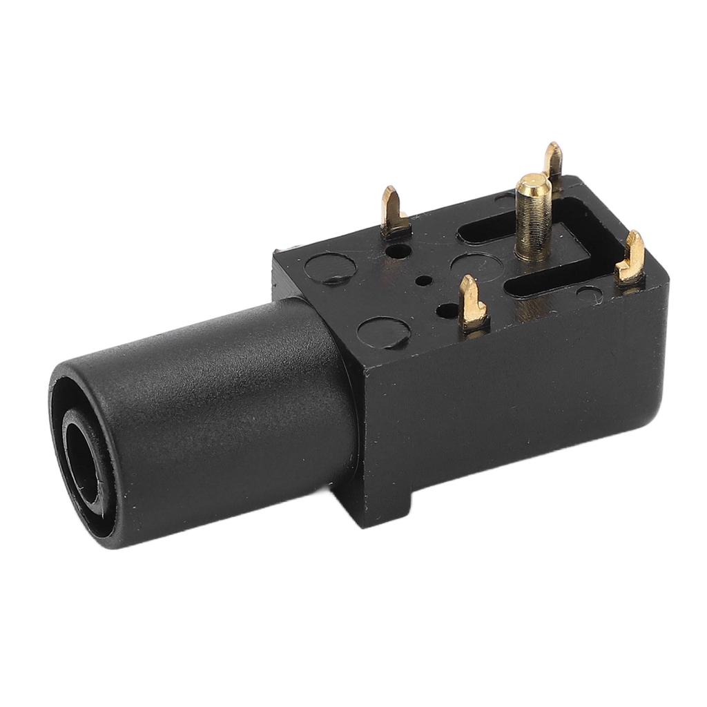 2pcs PCB Panel Socket 4mm Welded Type Good Electrical Conductivity Banana Socket for Multimeters Voltage Testing
