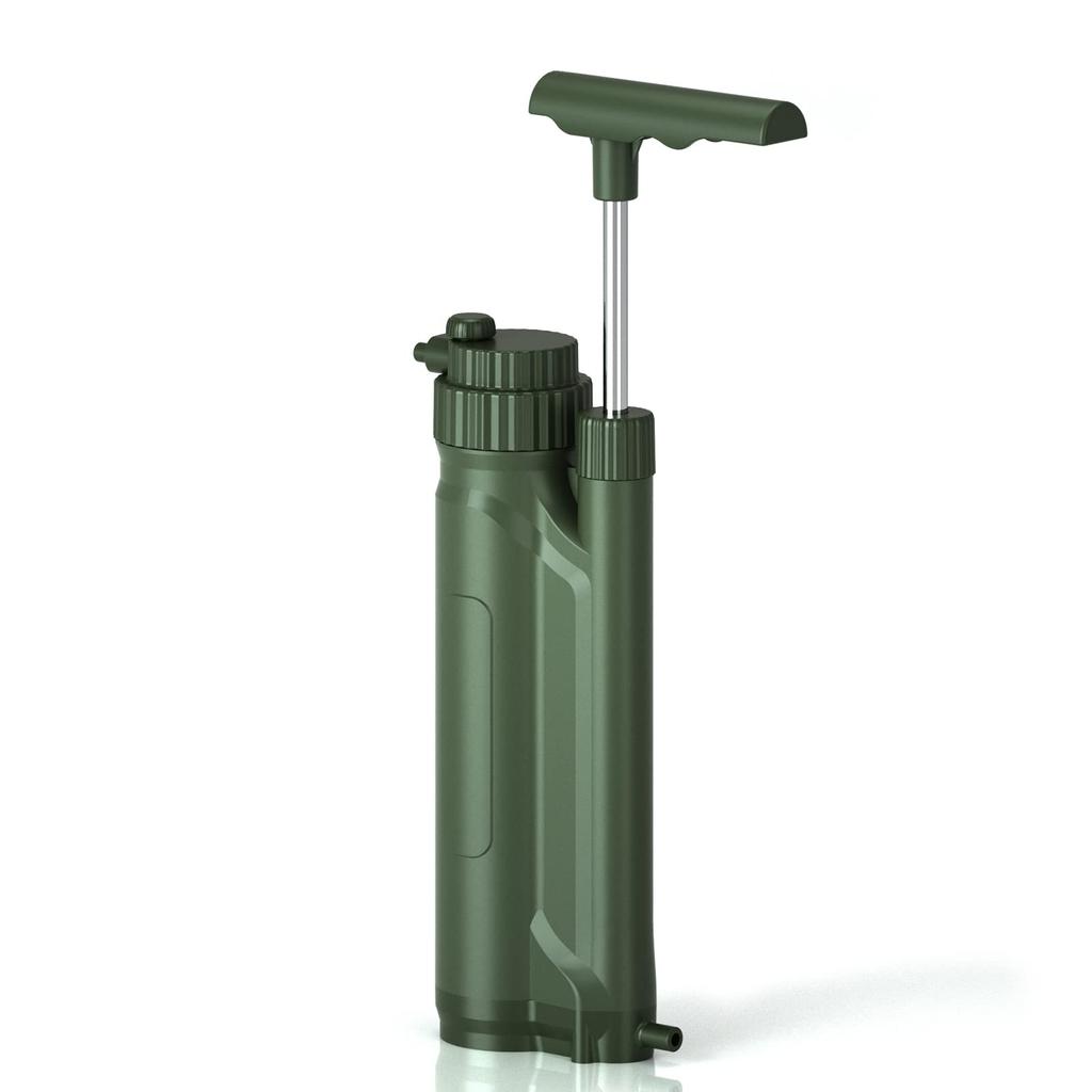 LIXADA Portable Outdoor Water Purifier Pump with High Precision UF/RO Ultra Filter, Reverse Osmosis Filters 99.99% of Impurities, Chemical-Free, for S