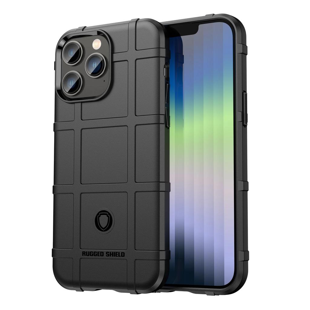 Rugged Shield Non-Slip Shockproof Phone Case for IPhone 14 Plus 12 13 Mini 11 15 16 Pro Max XR Xs SE2022 Back Cover Fundas